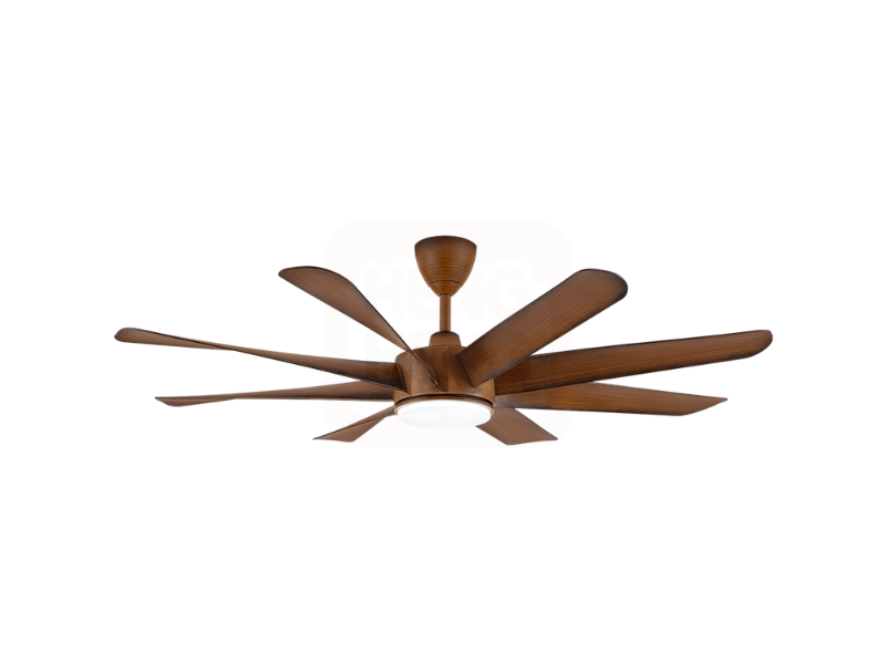 ALPHA VISTA  60" CEILING FAN ( LED /  DARK KOA),VISTA-8B/60 LED + DARK KOA