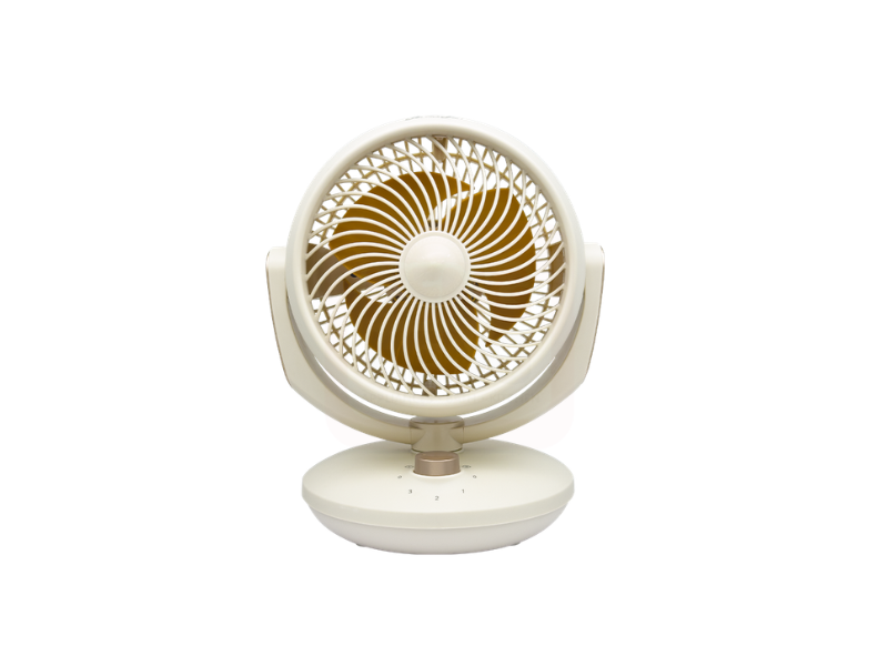 ALPHA 6" MOTTO DESKTOP FAN,MOTTODTC11/6APRICOT