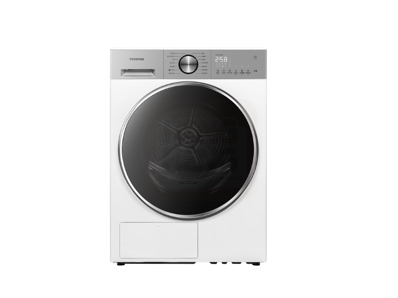 Toshiba 11.0 Kg Heat Pump Dryer  (White Silver),TD-T33B120HWM(WS)