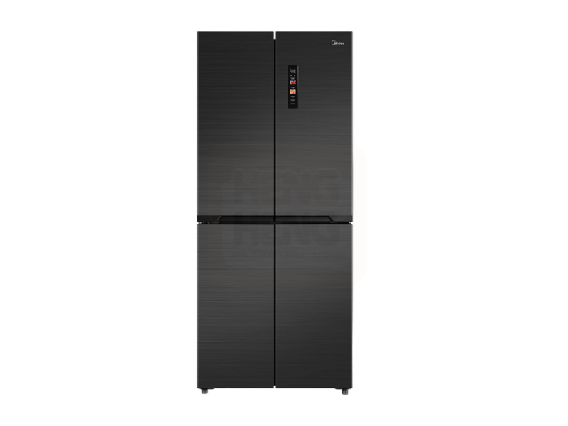 Midea  Multi Door Refrigerator ( JAZZ BLACK),MDRF550FGF28