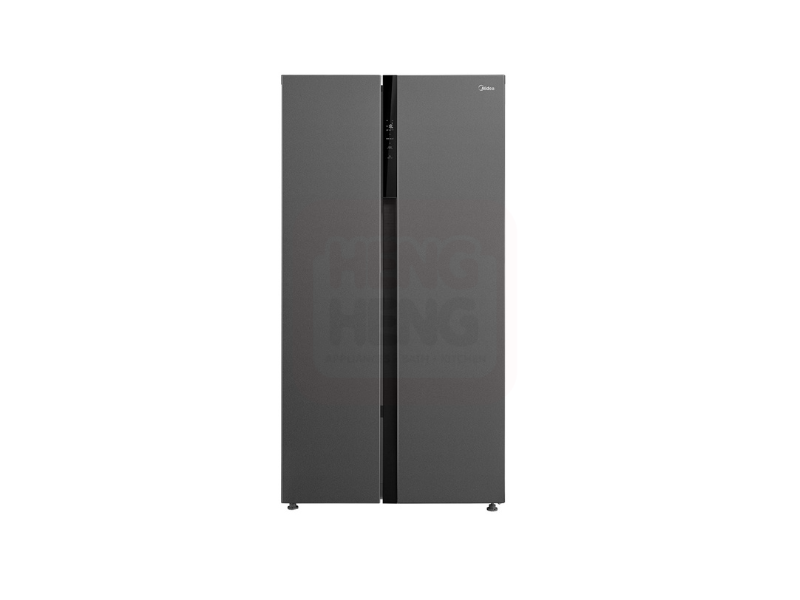 Midea Charcoal Grey Side by Side Refrigerator ,MDRS710FIE56