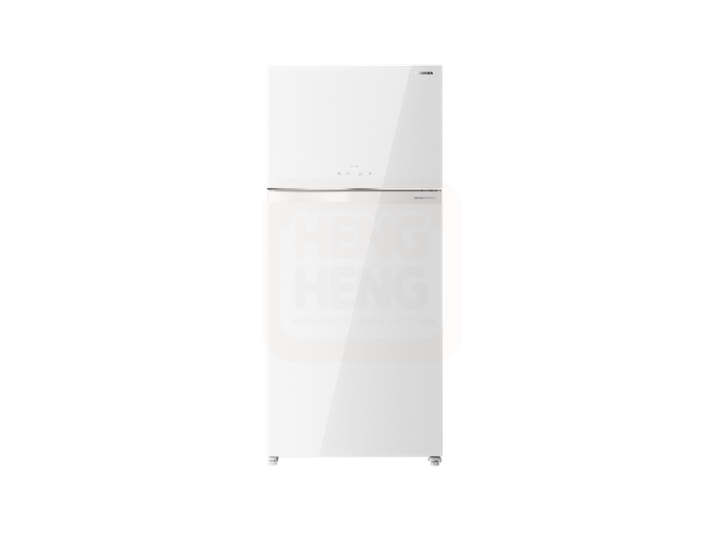 Toshiba  PureBIO Origin Inverter Two Door Refrigerator (White Glass) GR-RT835WE-PGY(B5)